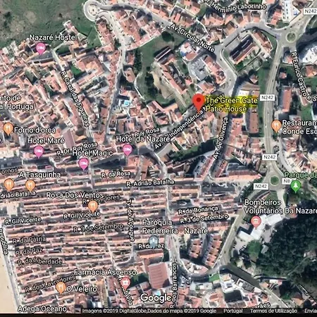 The Gate Patio House Lägenhet Nazaré