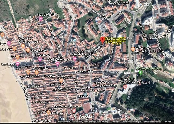 The Gate Patio House Lägenhet Nazaré